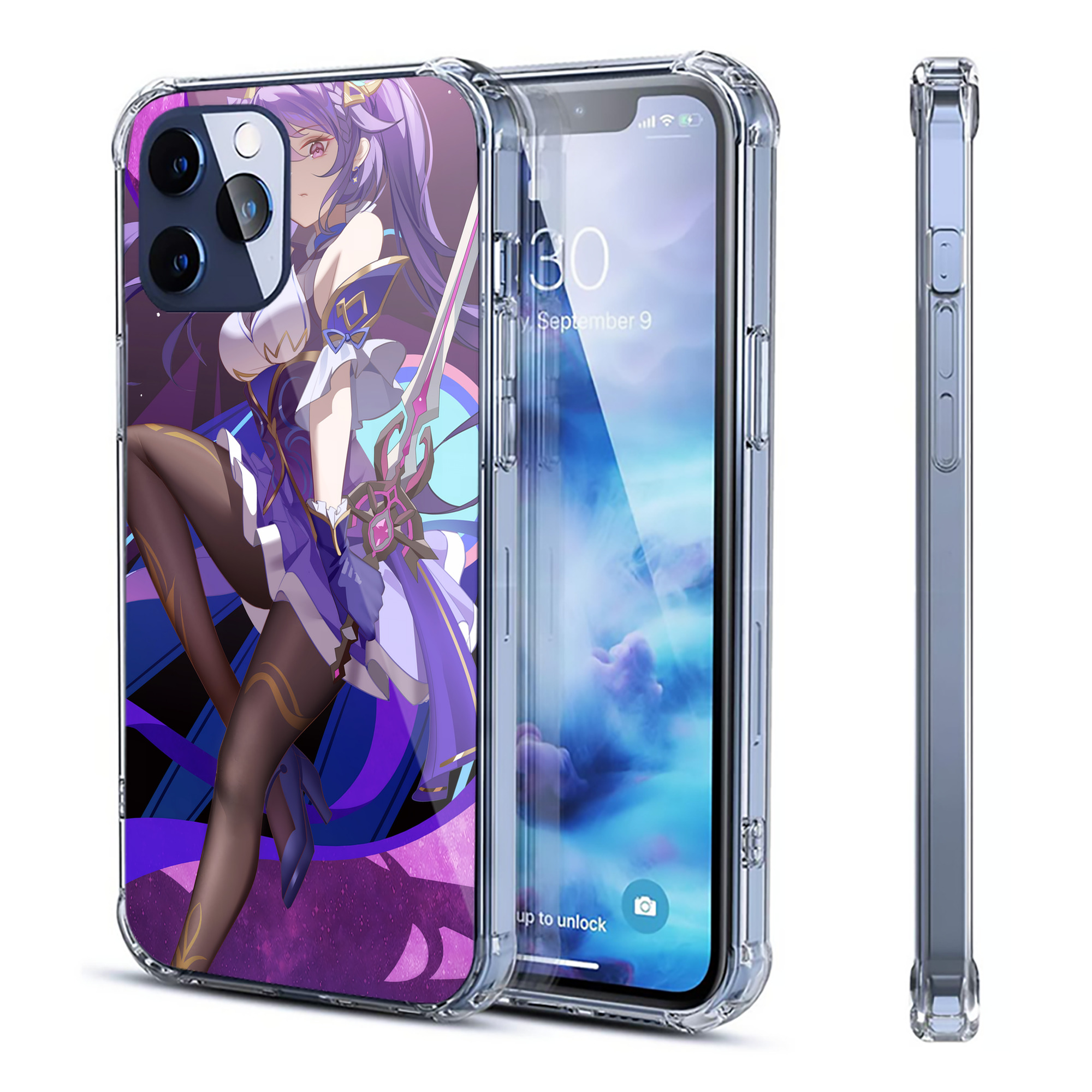 （画像用） 葬送のフリーレン Frieren 【iPhone 12シリーズ対応】透明スマホケース（クリアソフトケース）